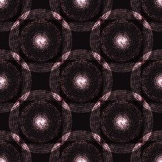 seamless white glowing ethnic pattern N3