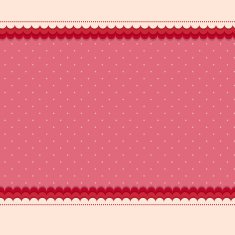 Vintage Card with Bow Vector Illustration N4