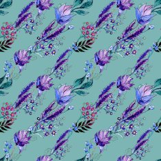 Seamless Floral Pattern N570