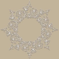 vector doodle pattern of spirals swirls and flowers N2