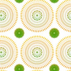 Seamless Patern with Ethnic Ornament
