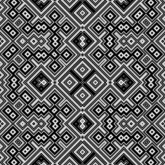 Black and white seamless abstract texture N8