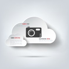 Digital photo camera icon Photography