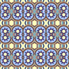 authentic seamless geometry vintage pattern N4