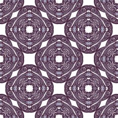 Seamless Vintage Lace Pattern (Vector) N46