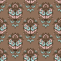 cute vintage seamless vector pattern