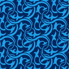 Blue seamless pattern N8