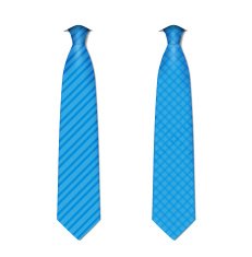 Plaid checkered silk ties template Easy editable colors - vector