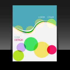 Vector abstract creative business cards N3