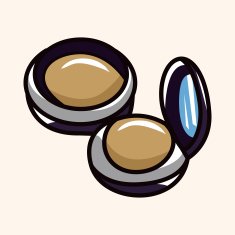 cosmetics theme elements vector eps N31