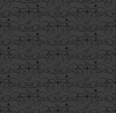 Retro Wallpaper Design Template Black 7
