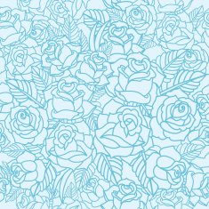 vector pattern with roses N3