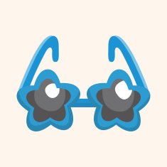 glasses theme elements N83