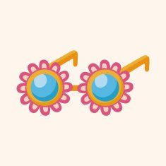glasses theme elements N88