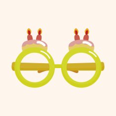 glasses theme elements N89