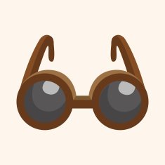 glasses theme elements N90