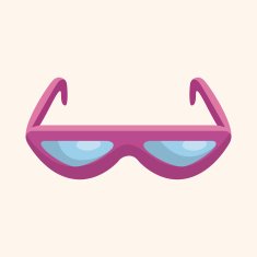 glasses theme elements N92