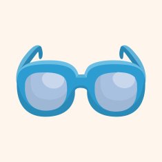 glasses theme elements N93