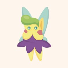 flower elf theme elements N56