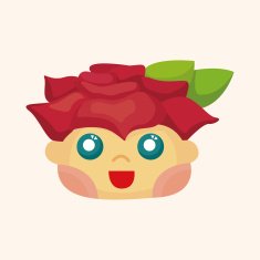 flower elf theme elements N65