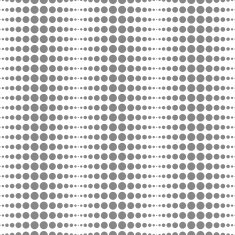 Vector halftone seamless pattern Abstract dotted black and white background