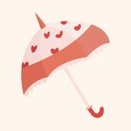 Umbrella theme elements vector eps N143