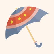 Umbrella theme elements vector eps N152