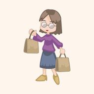 shopper theme elemets vector eps N77