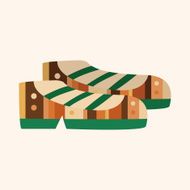 shoe style theme elements vector eps N71