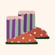 shoe style theme elements vector eps N76
