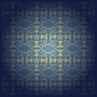 Flowers vector baroque background