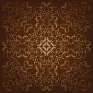 Flowers baroque background N3