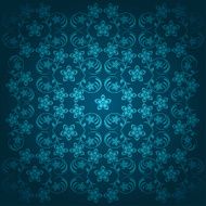 Flowers baroque background N4