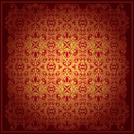 Abstract seamless baroque background