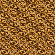 Brown seamless pattern N2