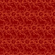 seamless pattern ornament N8