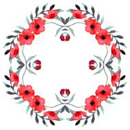 Stylish Floral Card in Vector N3