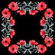 Stylish Floral Card in Vector N4