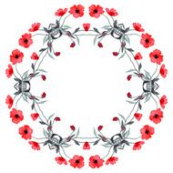 Stylish Floral Card in Vector N6