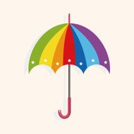 Umbrella theme elements vector eps N155
