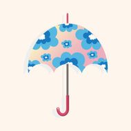 Umbrella theme elements vector eps N159