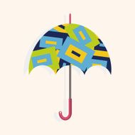 Umbrella theme elements vector eps N166