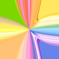 Abstract rainbow colored scenic texture