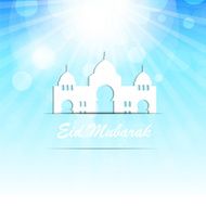 Background for Muslim Community Festival Vector Illustration N30