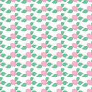 Floral pattern with roses on light background N5