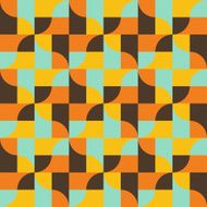 Retro vintage seamless pattern Vector illustration N3