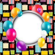 Colorful Abstract Art Background Vector Illustration N4