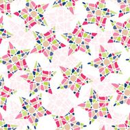 Abstract geometric vector seamless texture background mosaic N5
