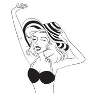 Vintage woman N3