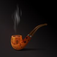 Tobacco Pipe Illustration